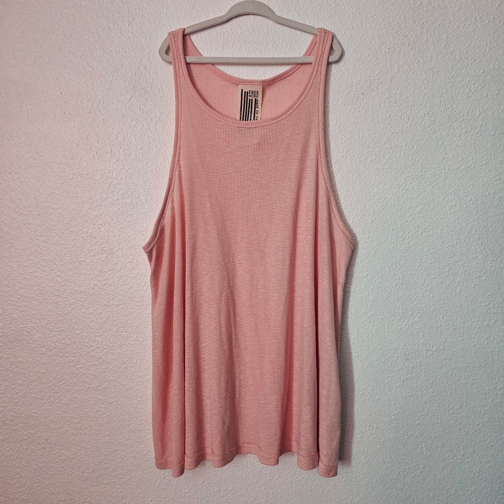 Free People Light Pink Tank Top Women's Size‎ Medium